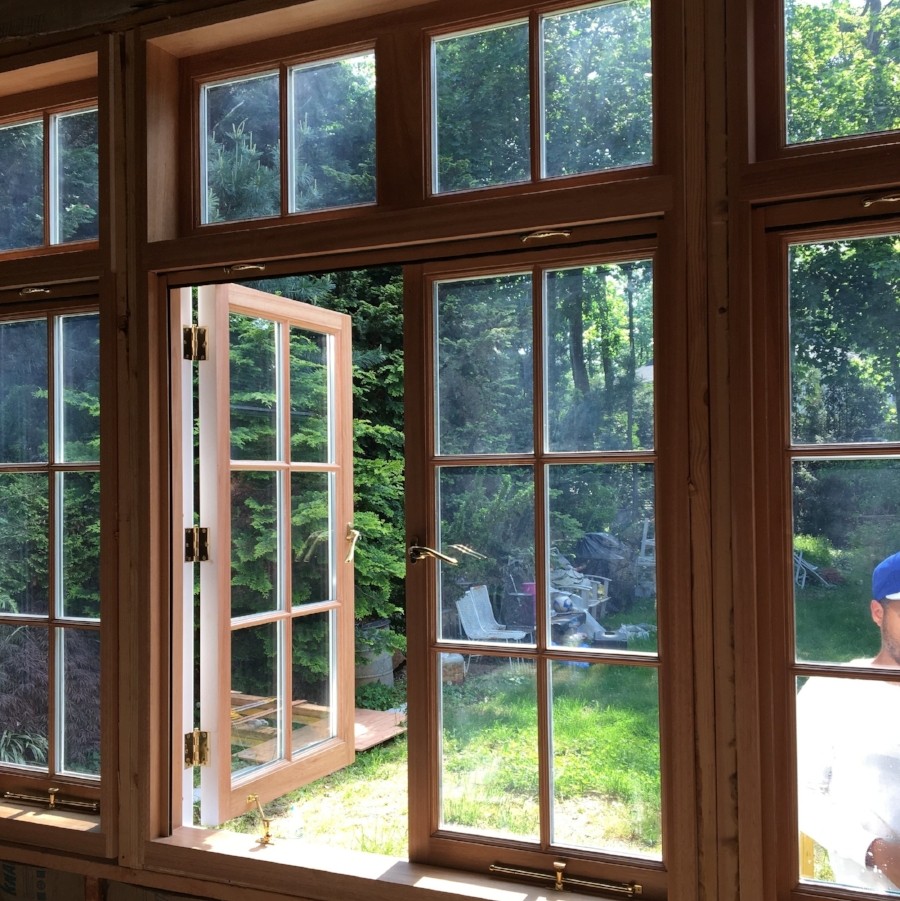 Historic Window Sash Replacement  Double Hung Sash Wooden Window