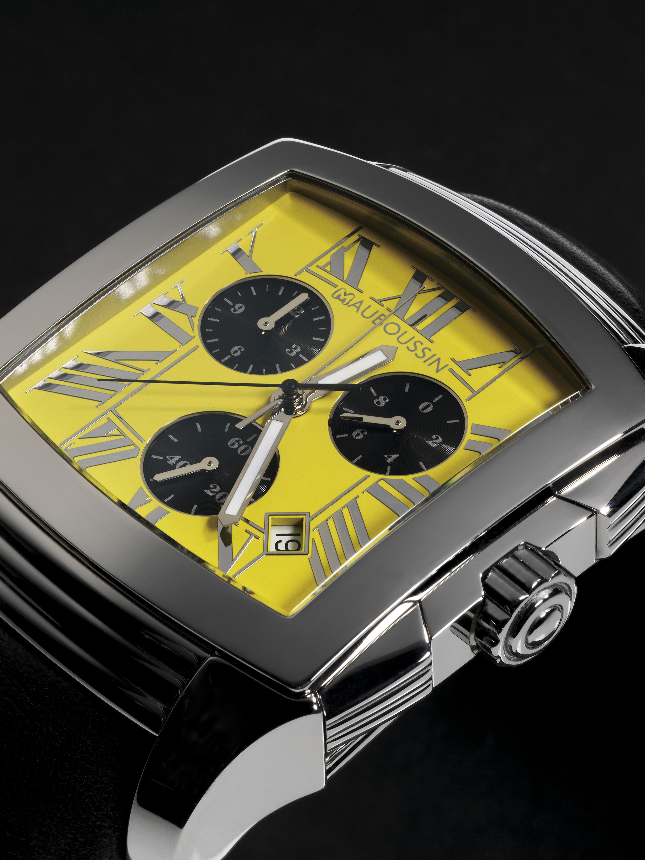 Personal still-life photograph of a Mauboussin watch