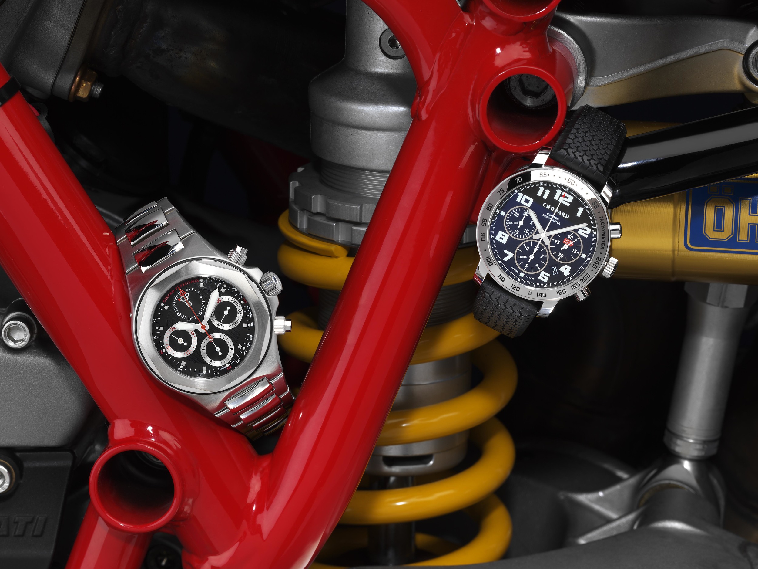 Watch feature in Lux Magazine on Ducati motorcycle