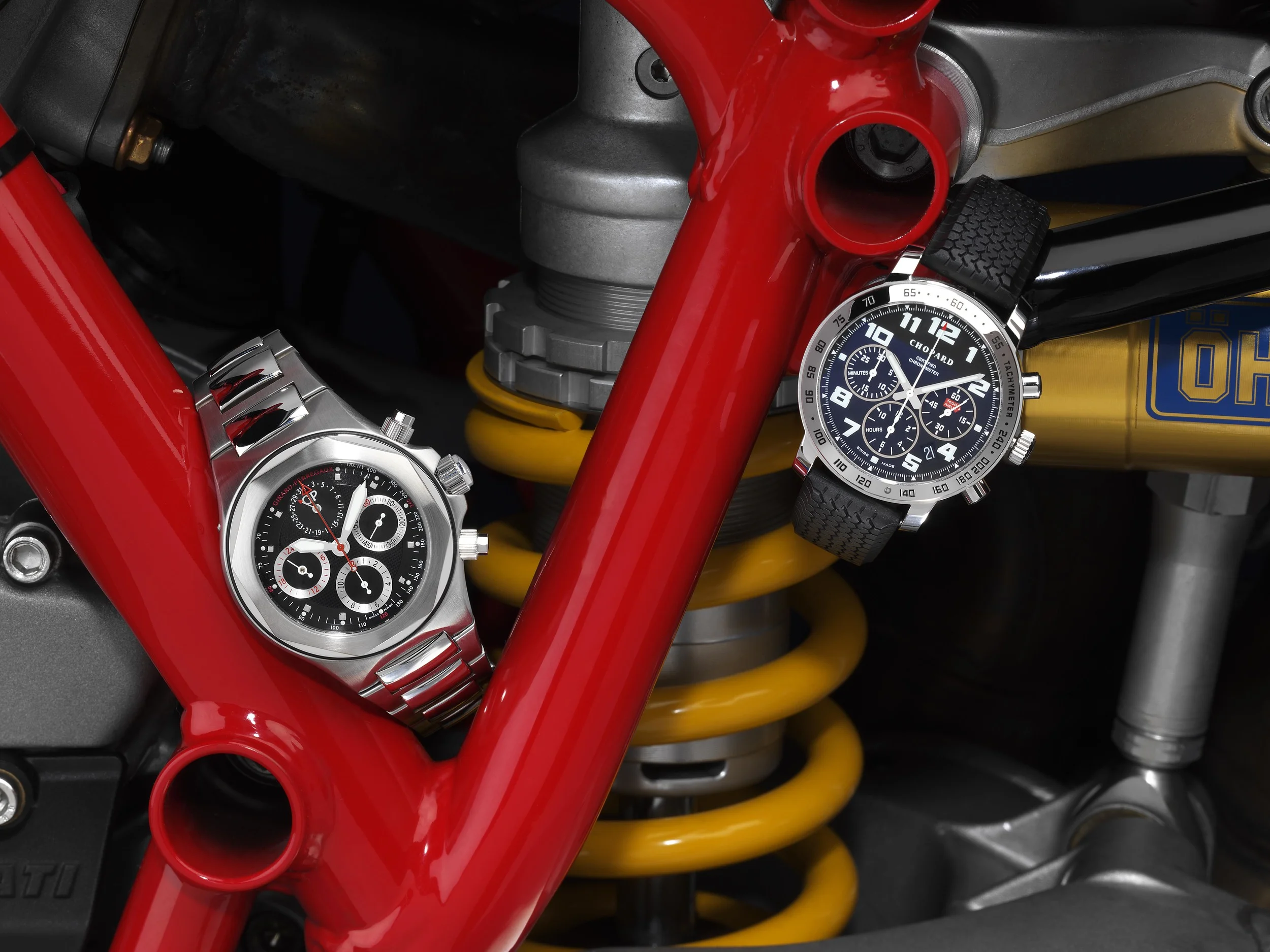 Watch feature in Lux Magazine on Ducati motorcycle