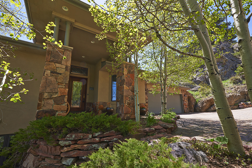 Residential home in Golden, Colorado. 