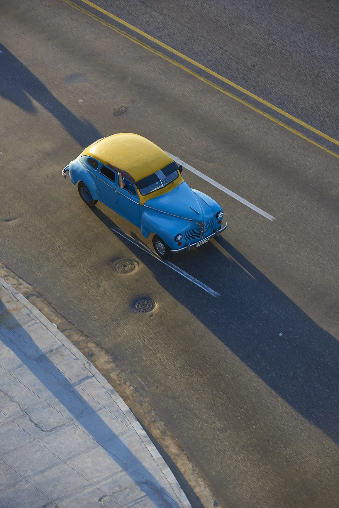 Vintage car in Havana, Cuba. 