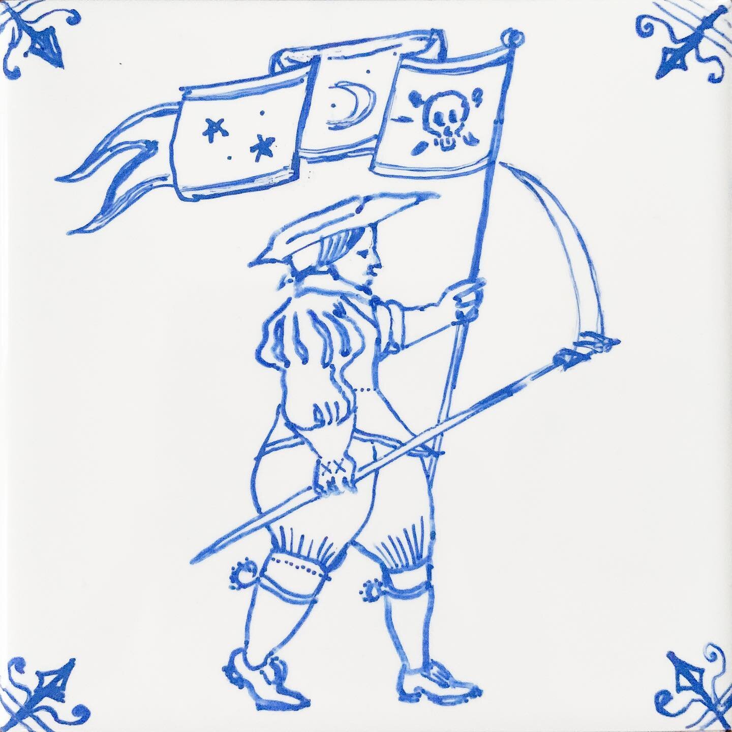 some classic delft bannermen for 77/100 of #100iubfa (yes, still catching up)

#illustrationartists #delftblue #delftware #designer #graphicdesign #oneaday