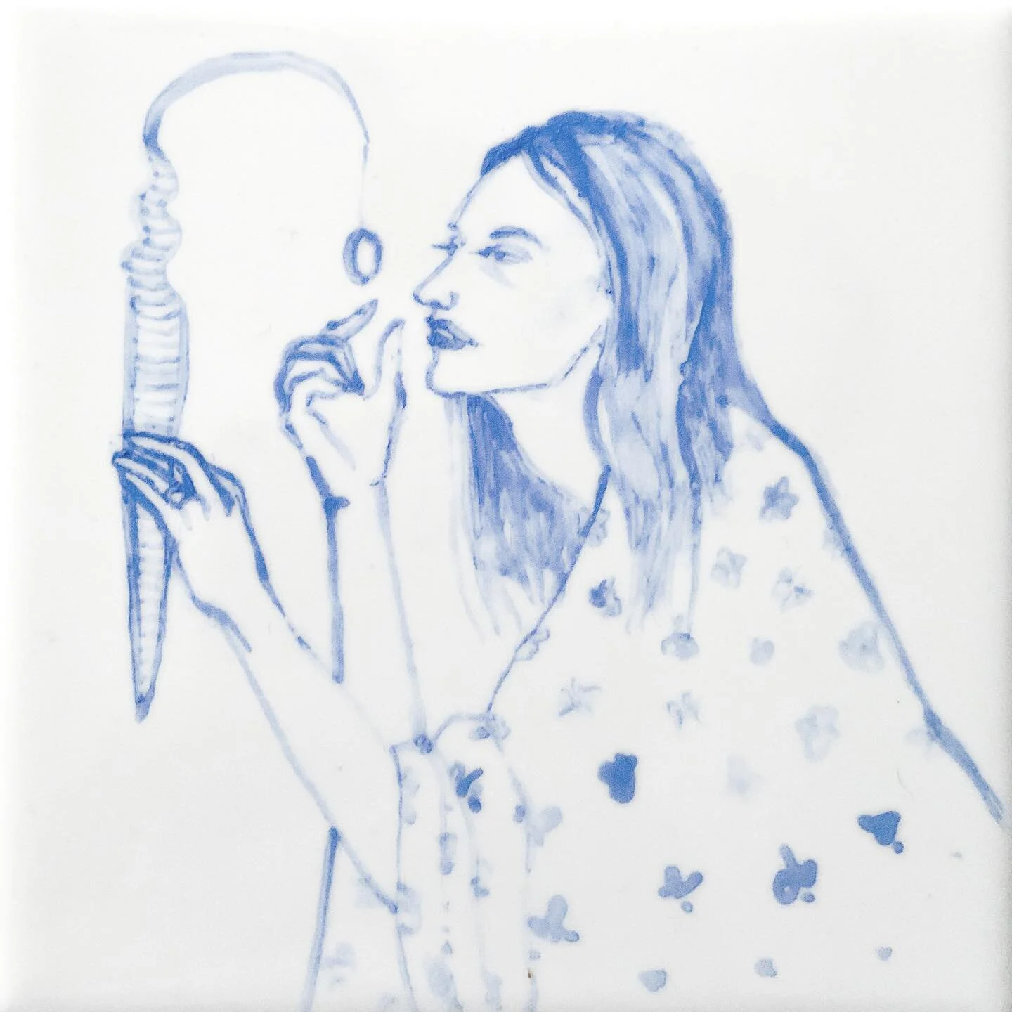 71/100 for #100iubfa &mdash;catching up on posting! 

#illustrationartists #delftblue #delftware #designer #graphicdesign #oneaday