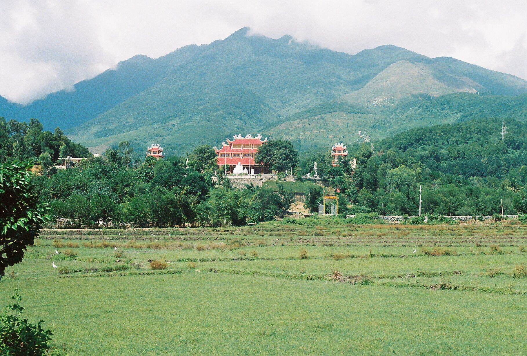 Looking back at Hai Van from Da Nang