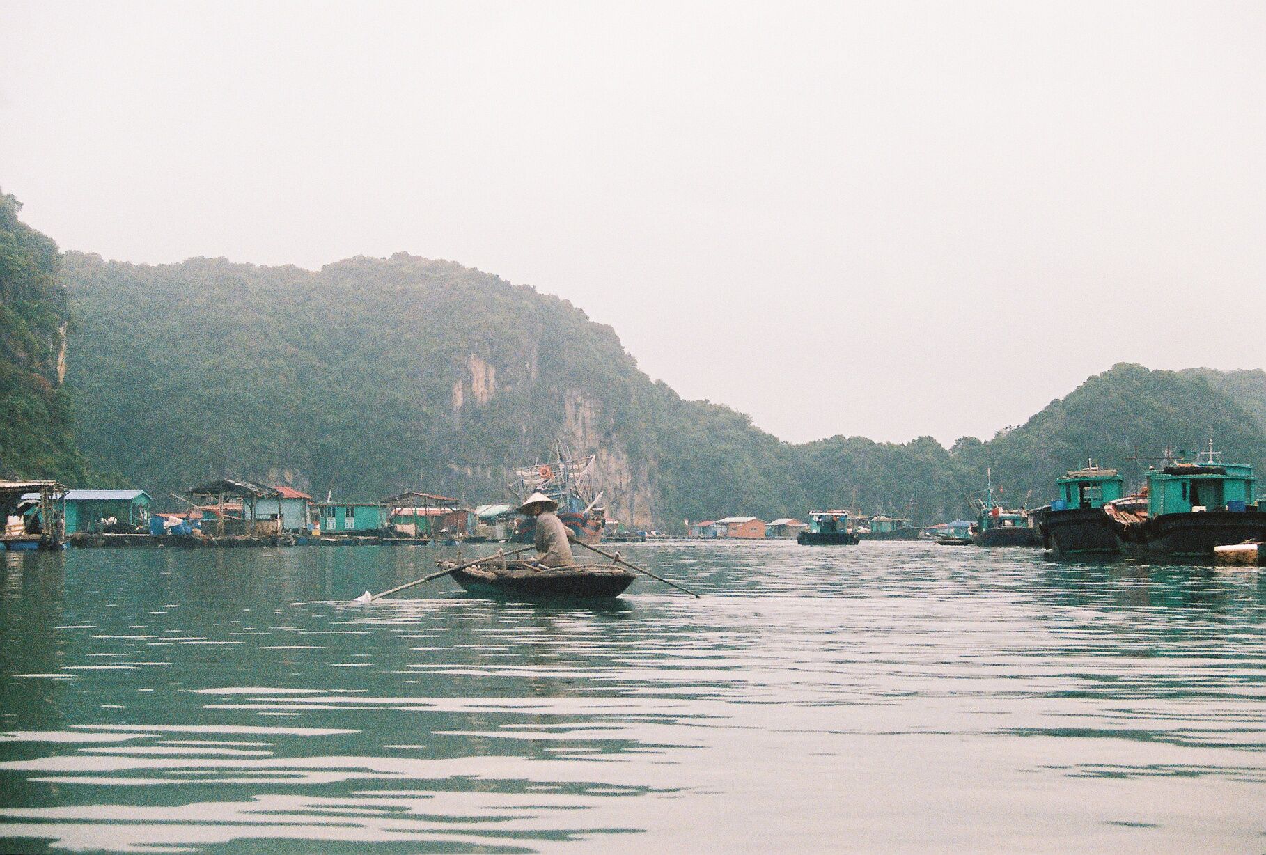 Floating fishing villages