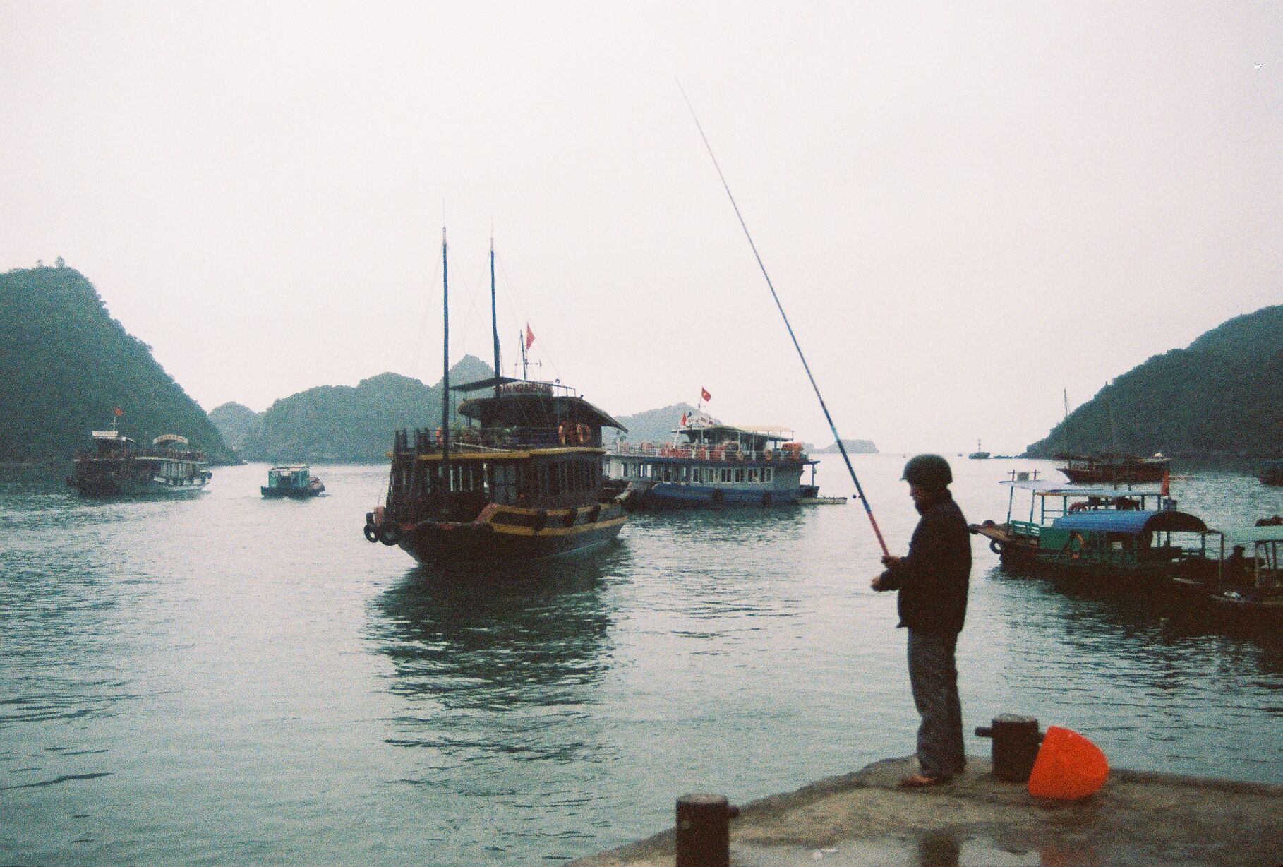 Fisherman at Ben Beo