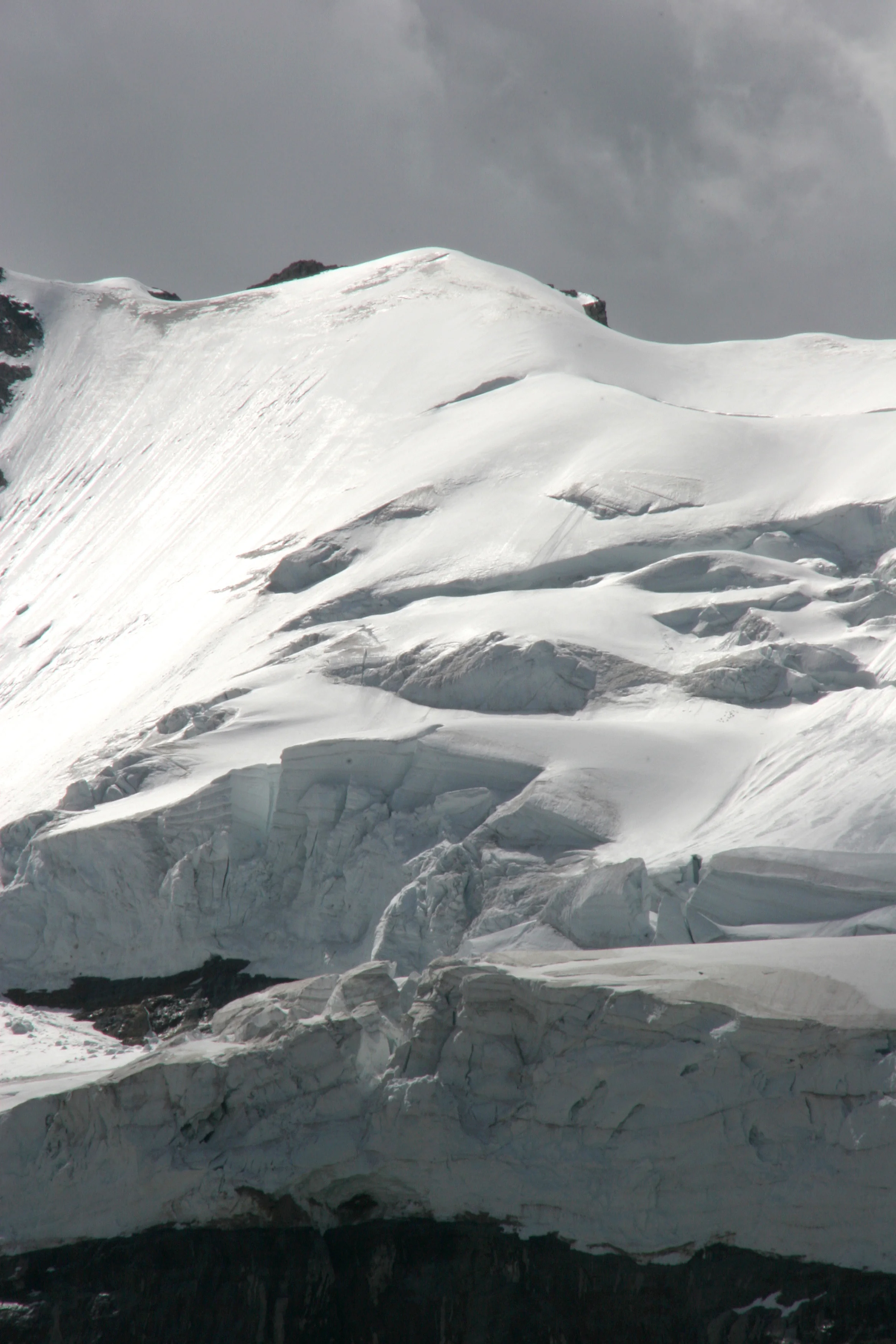 Glacier above Lake Louise