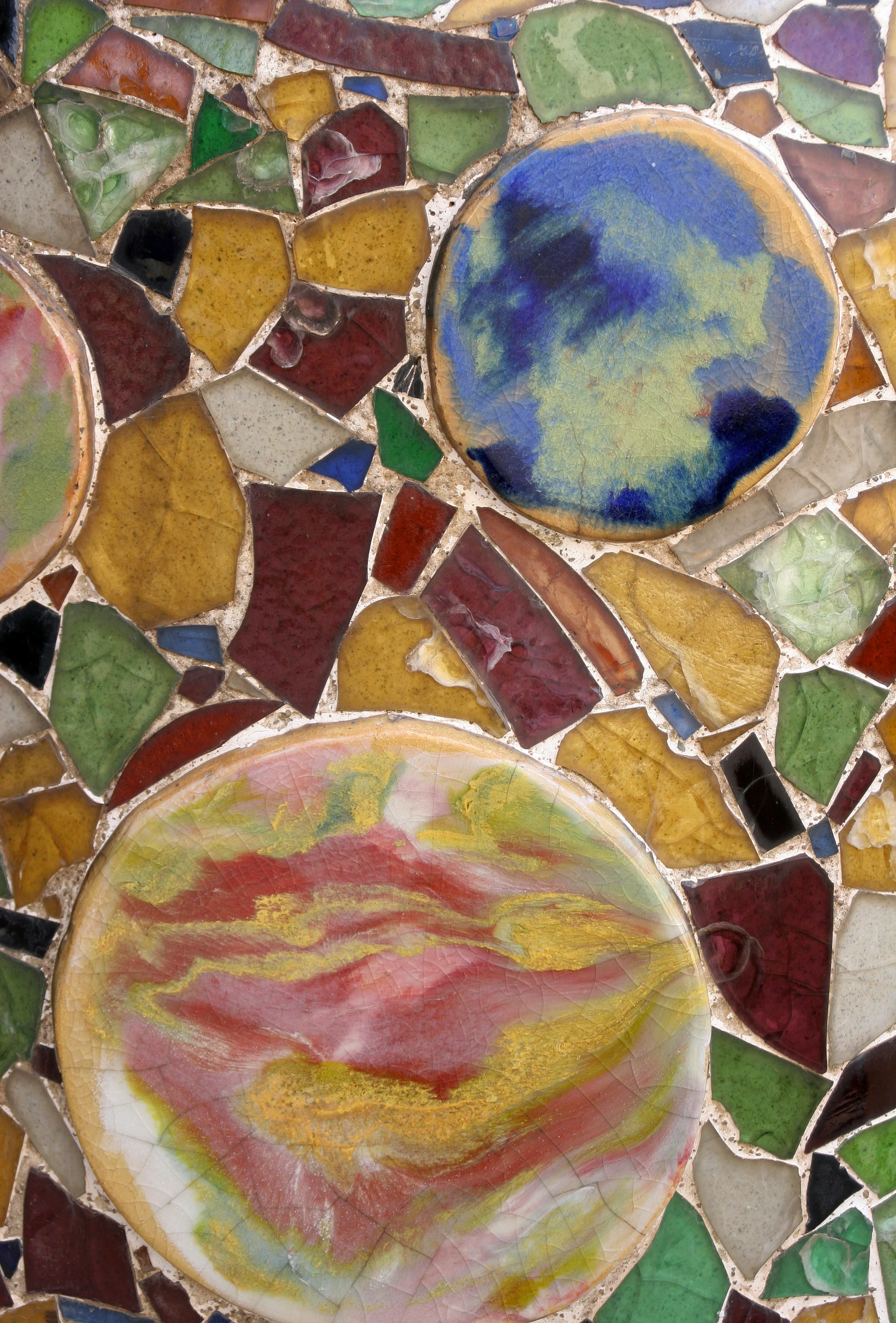 Roof Terrace Detail, Gaudi, Barcelona