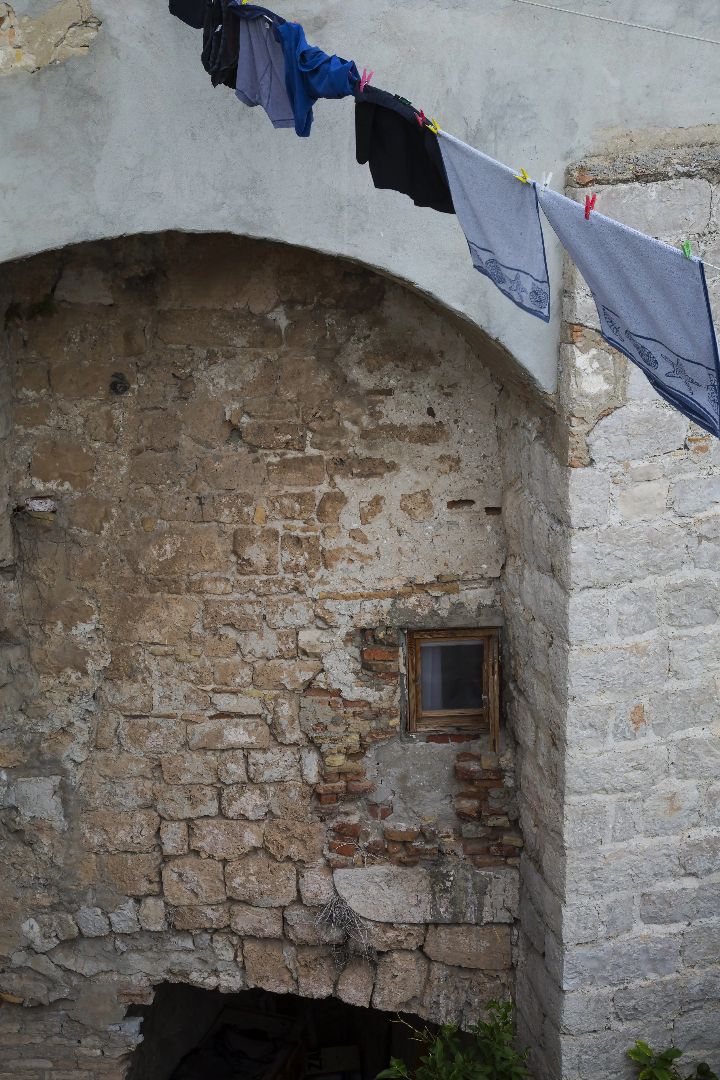 Dubrovnik Wall- Window and Laundry.jpg