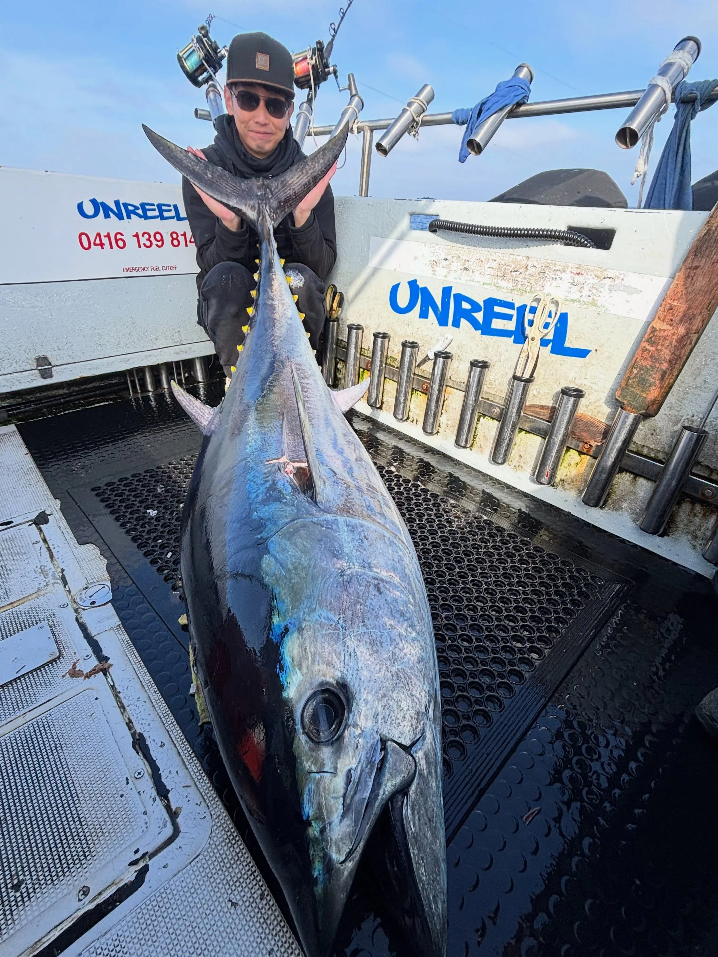 Another proper barrel for the boys🎣🎣

#unreelfishingcharters #barrel #bluefin #tuna #fishing