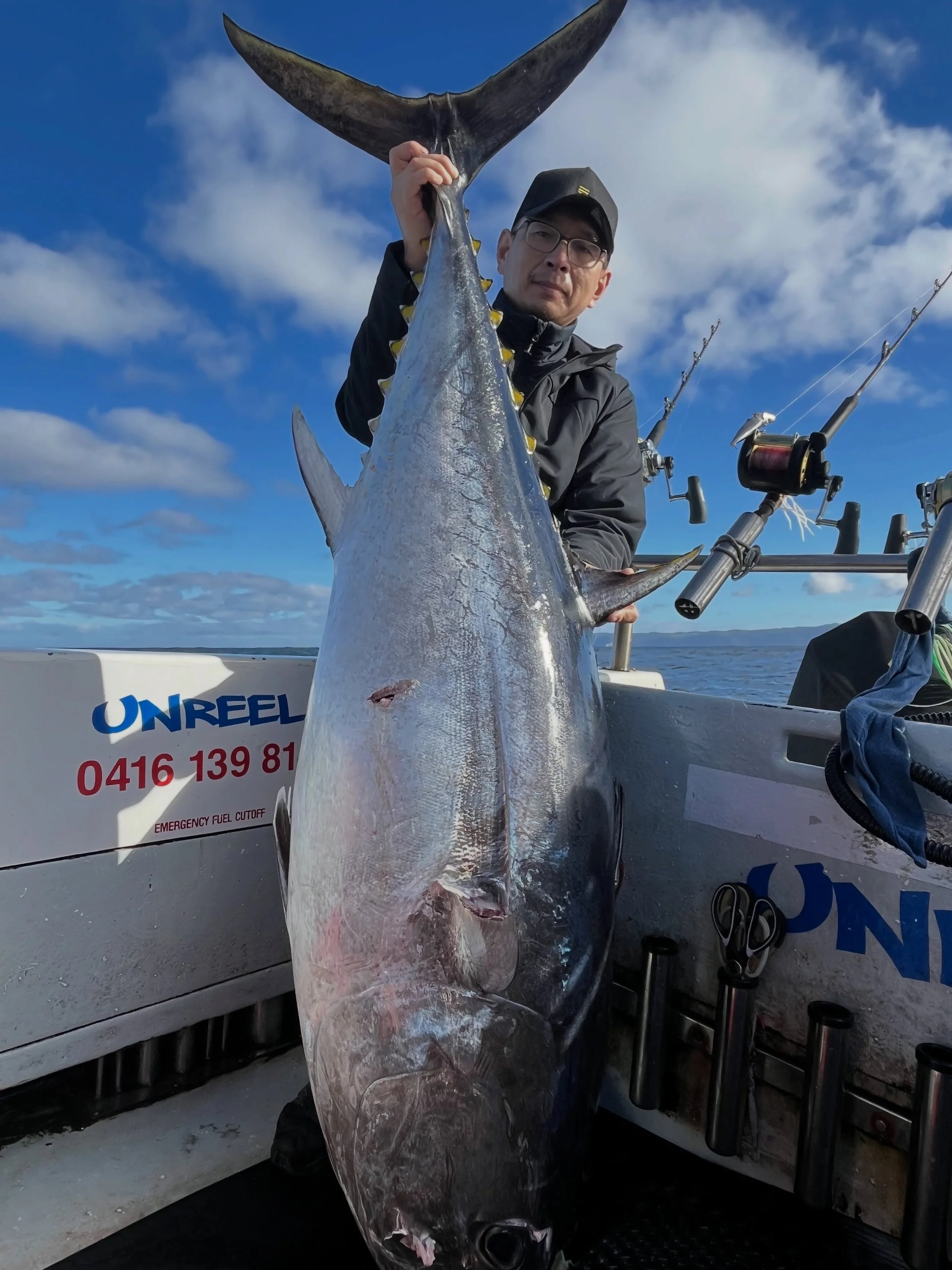 How good is tuna!🎣🎣
Been some great fishing recently, let&rsquo;s hope it continues 🤞

#unreelfishingcharters #bluefin #fishing #charters