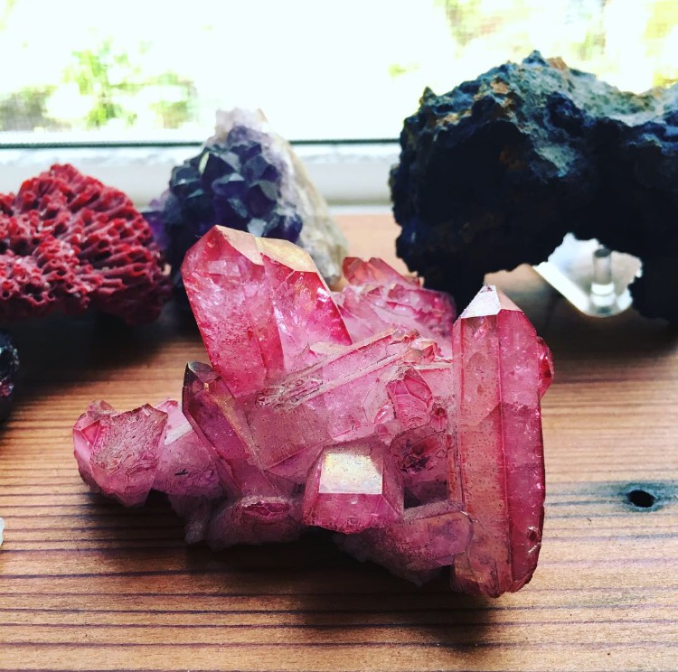 Rose Aura Quartz is for lovers