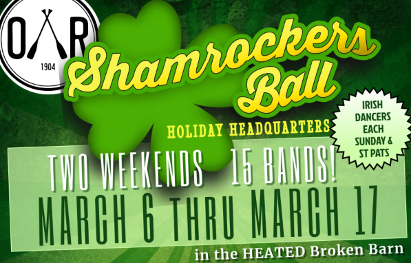Shamrockers Ball at the Broken Oar
