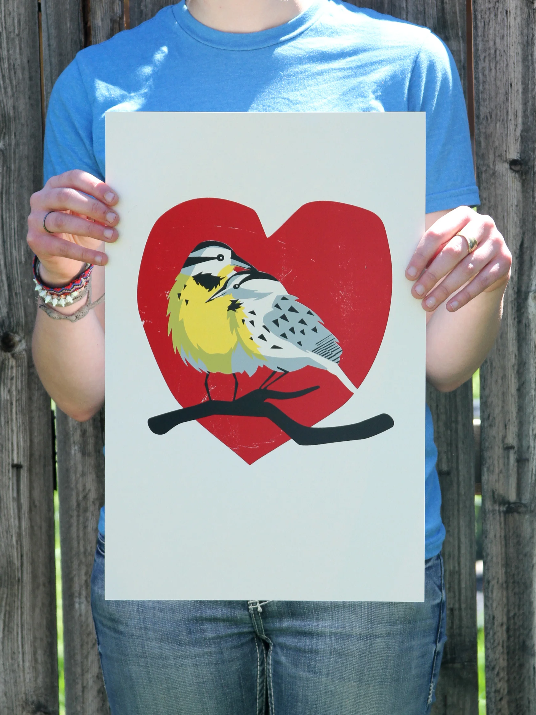 Love Birds Poster