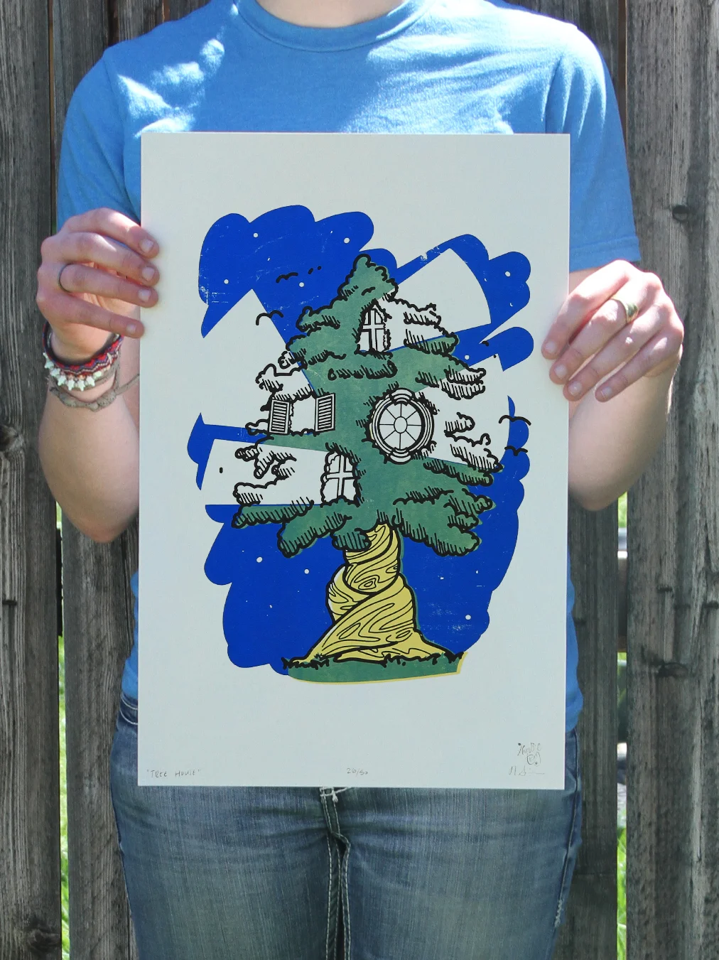 Tree House Poster