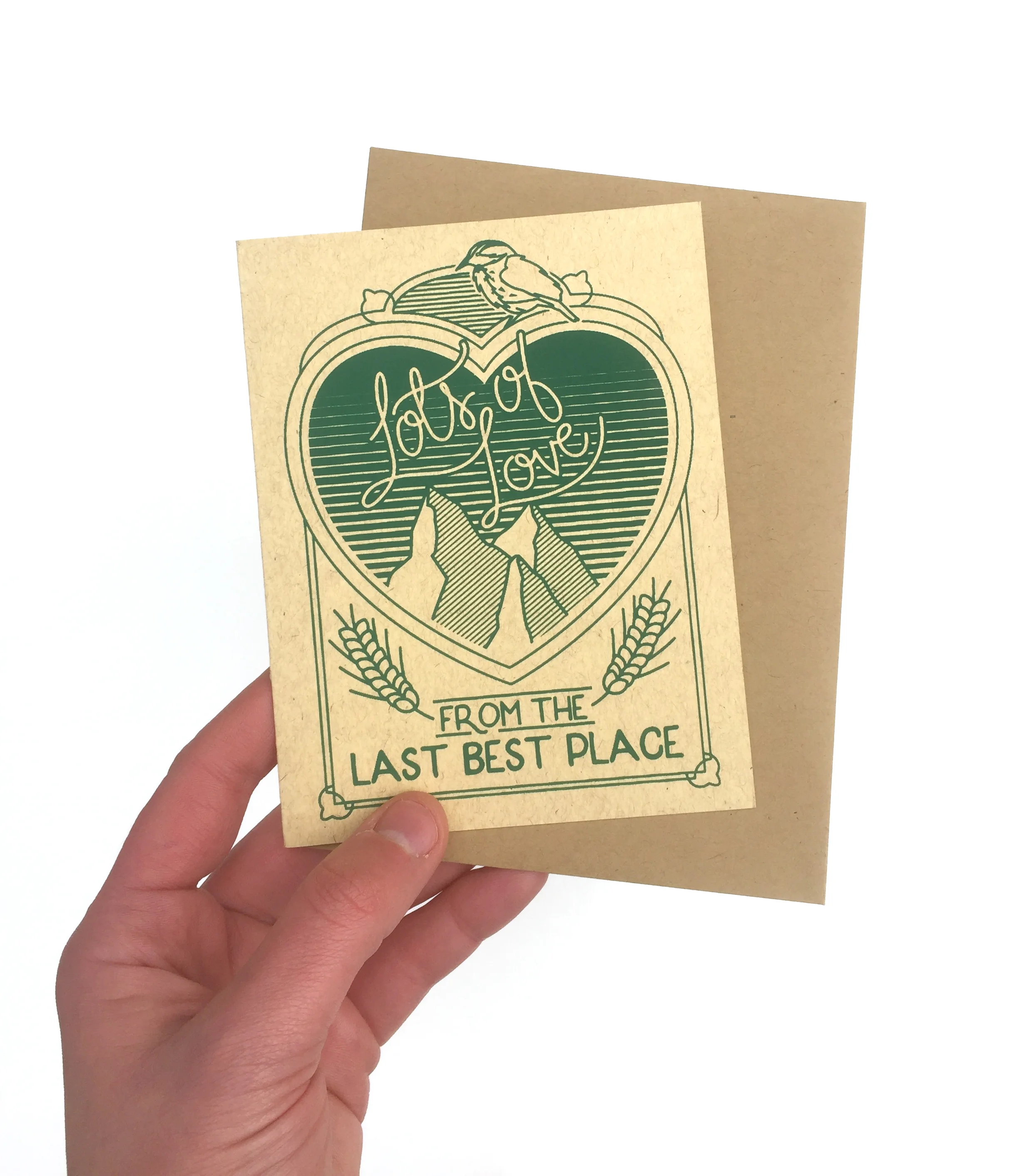 Lots of Love from Montana Card