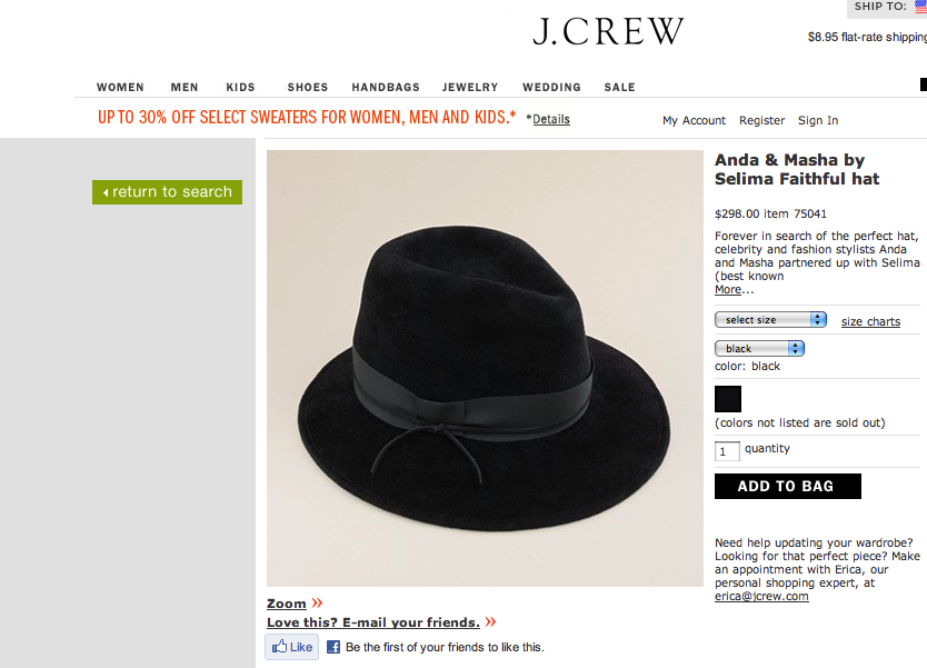 Faithful for J Crew