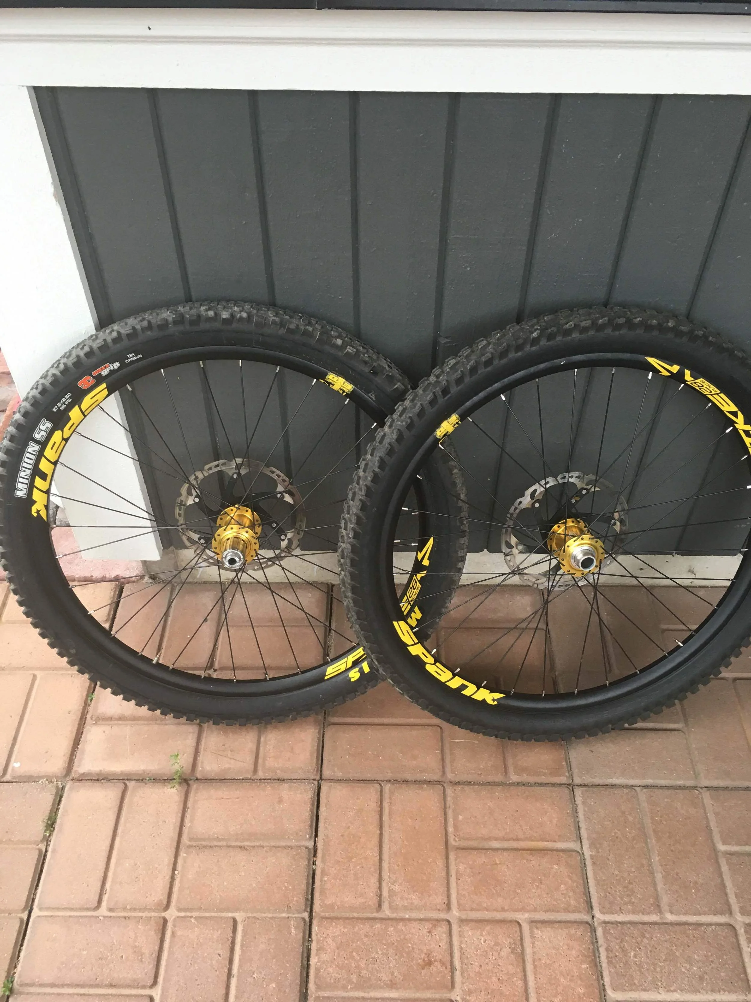 150mm x 12mm and 20mm x 110mm Gold Hadley's