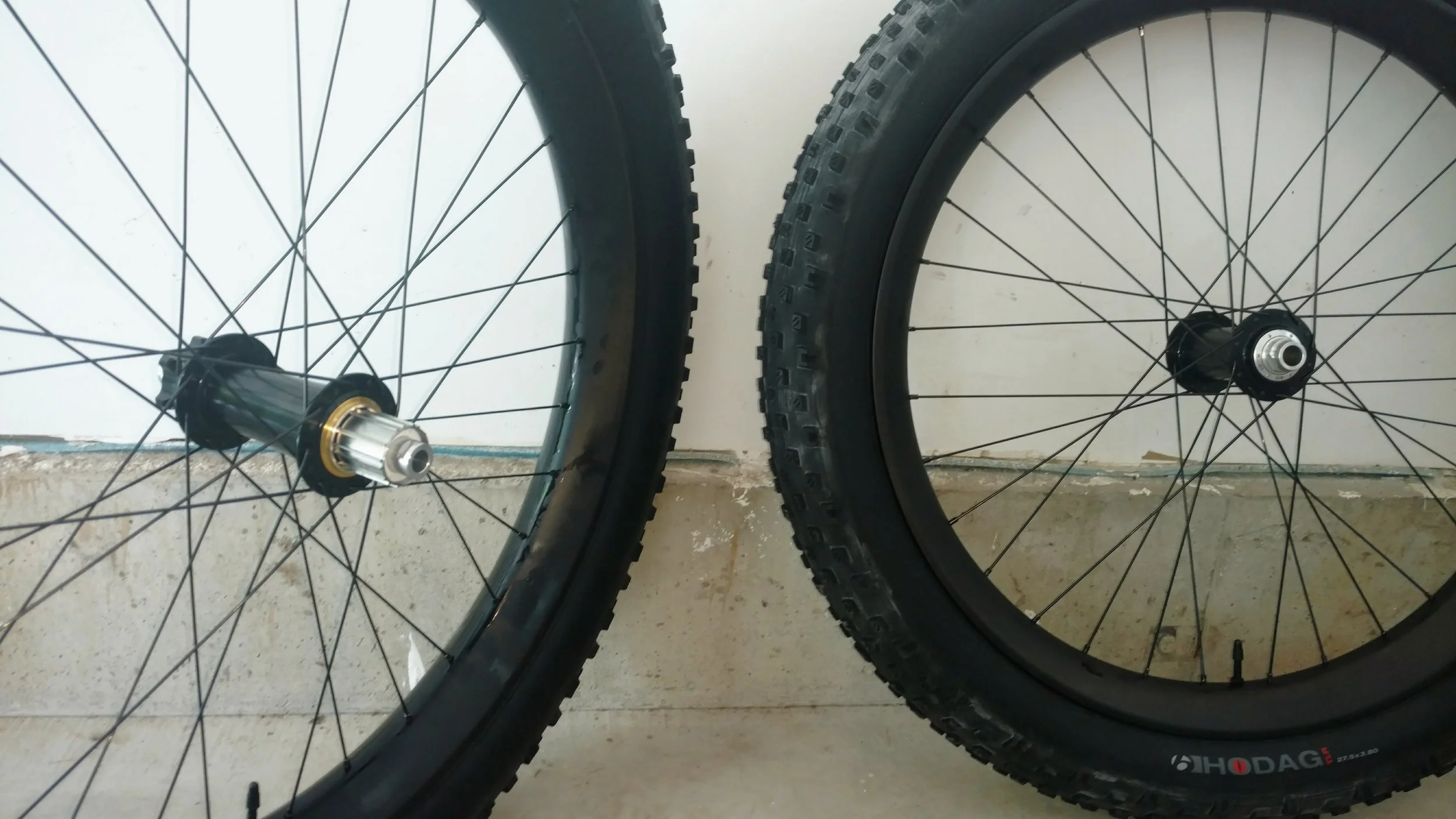 Black fat bike Hadley's