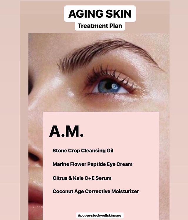 Excited to kick off the new #TreatmentPlan series to bring you expert advise on the products and treatments that are best for your skin type. Click the link in bio to shop products and comment below with additional questions ππΌ #glowgetter #poppystockwellskincare #antiaging