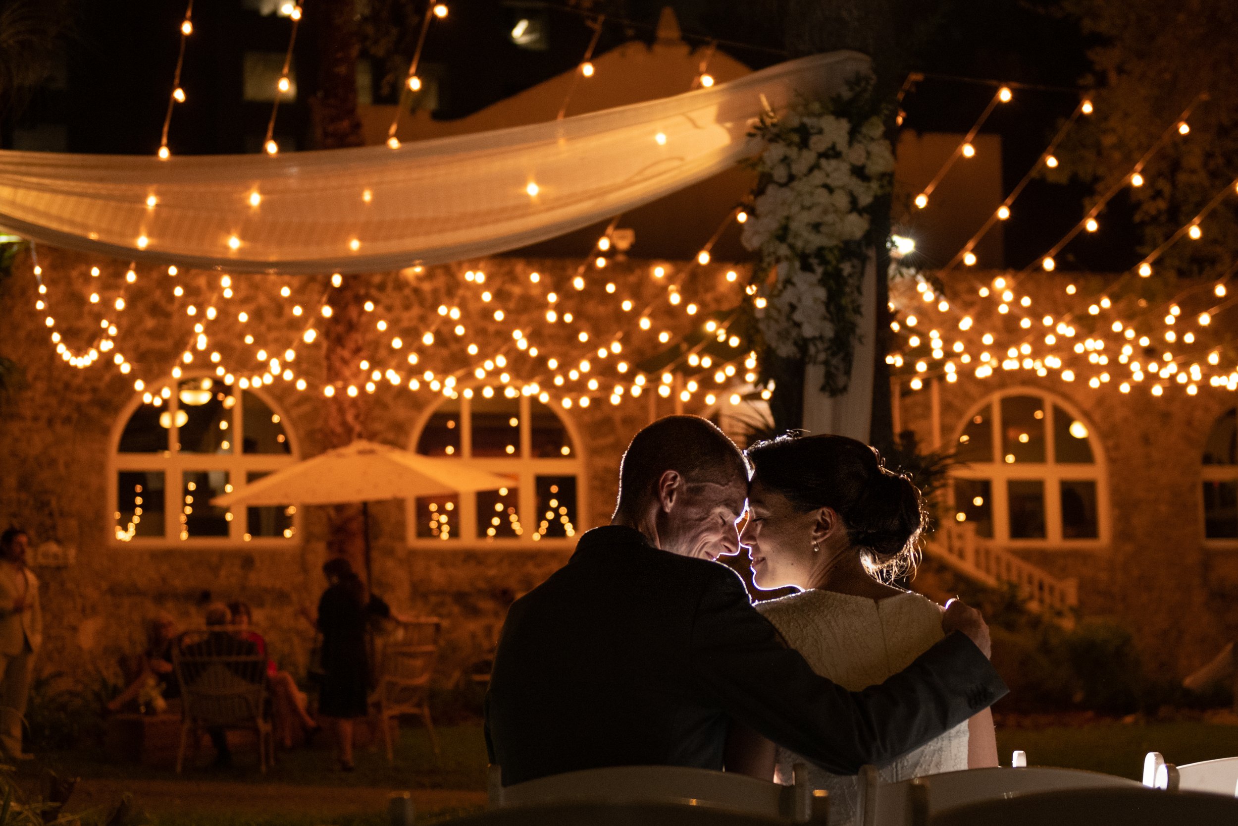 Wedding at the Coconut Grove Women's Club