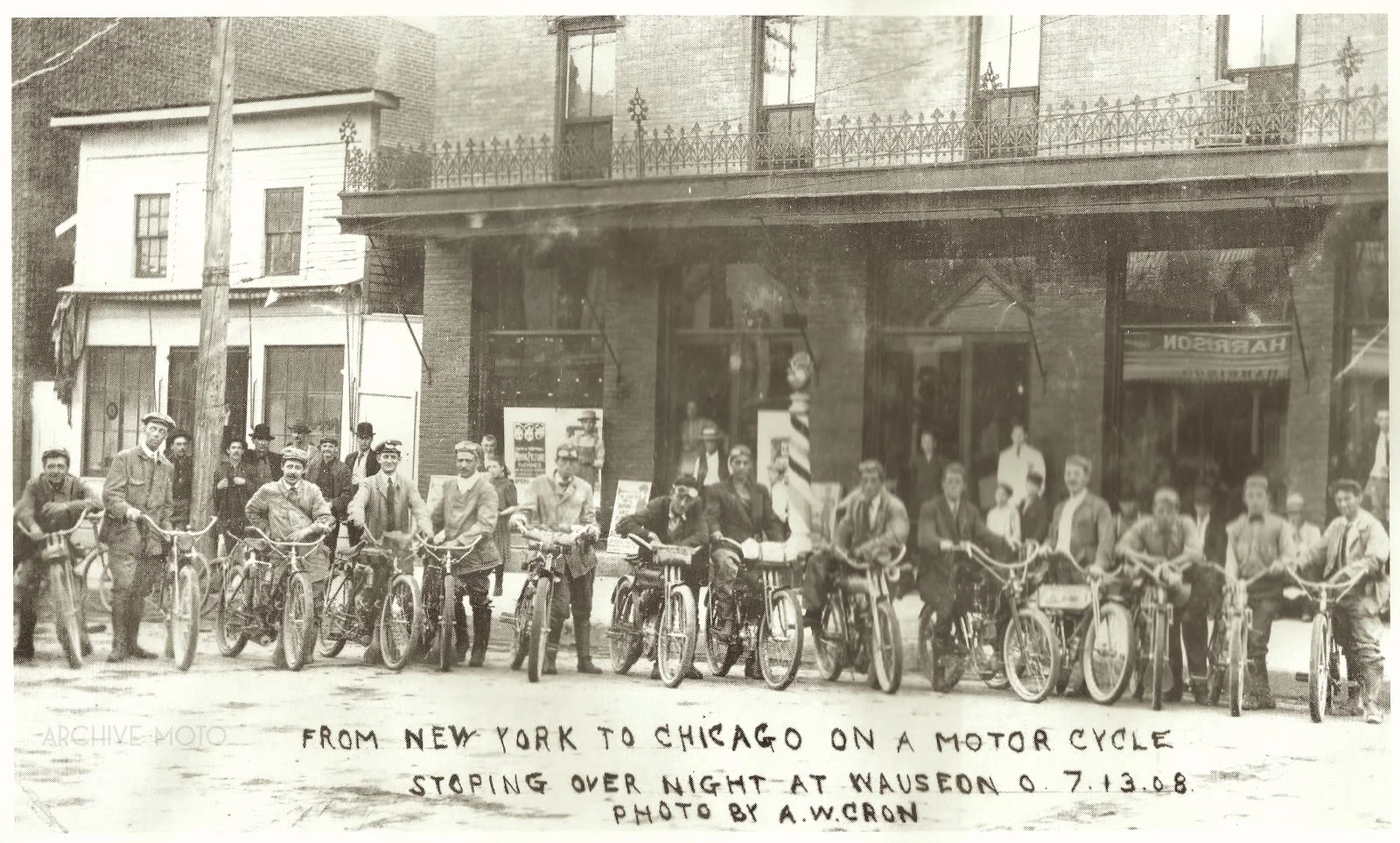 1908 NYC to Chicago FAM Road Run
