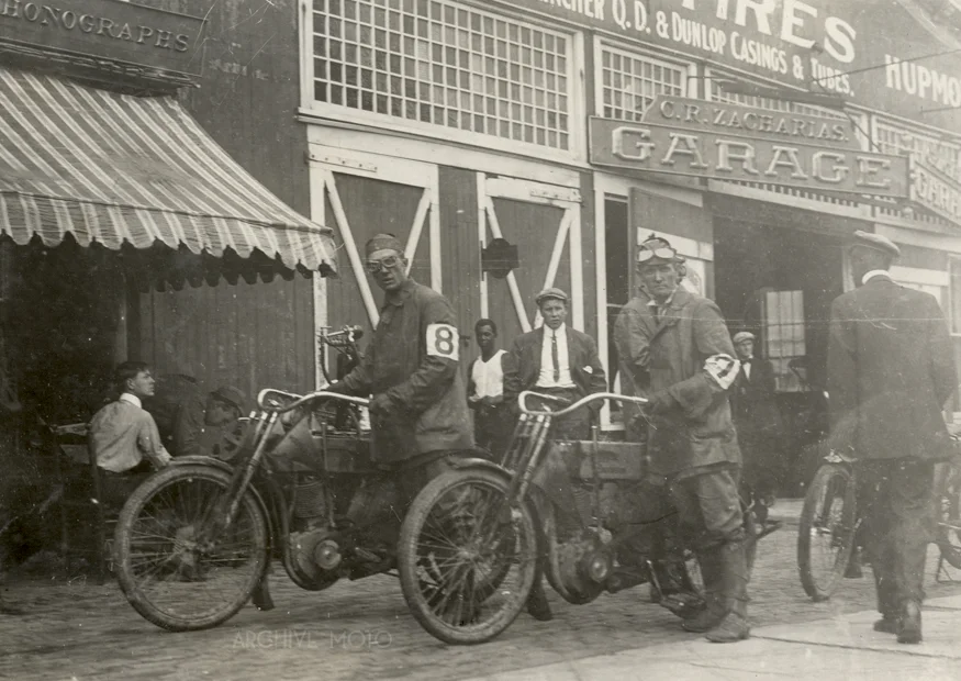 Harley and Davidson, 1910 FAM Endurance Run