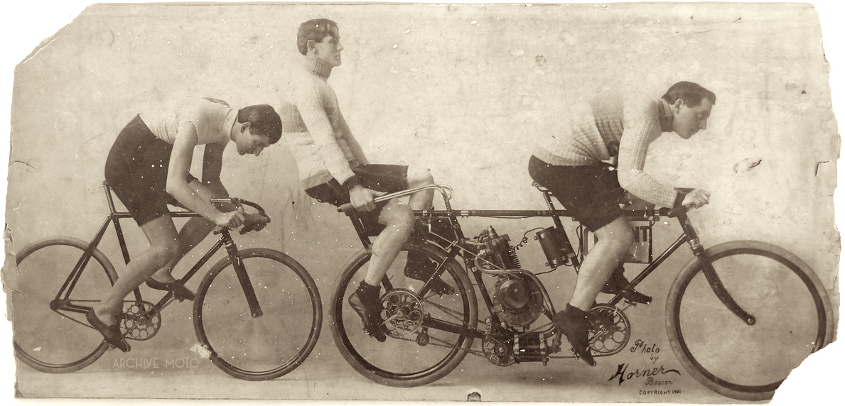 Orient Motorized Tandem Pacing Machine, 1901.