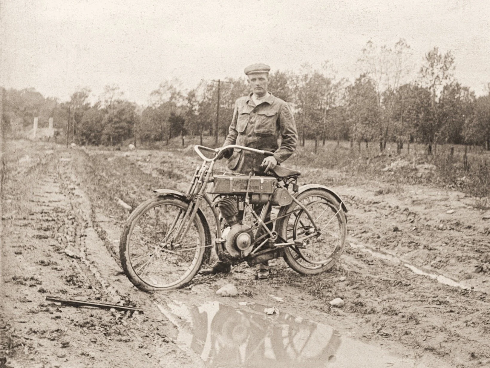 Walter Davidson and the American Road, ca. 1906