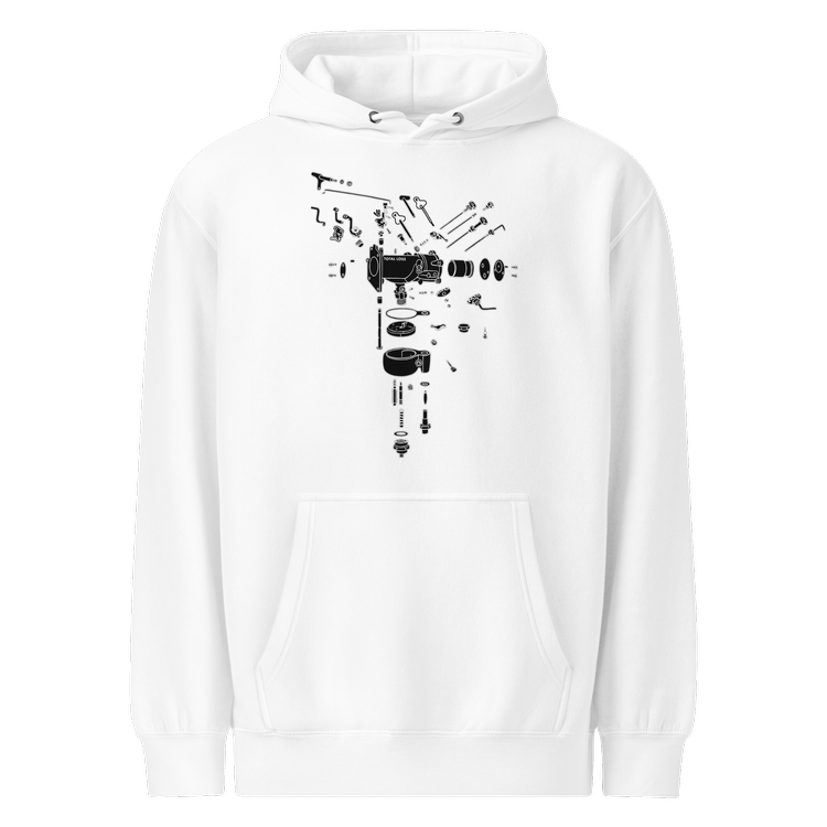 Total Loss© Premium Mid-Weight Hoodie — Archive Moto