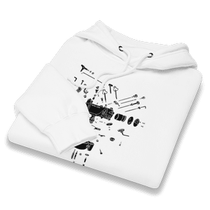 Total Loss© Premium Mid-Weight Hoodie — Archive Moto