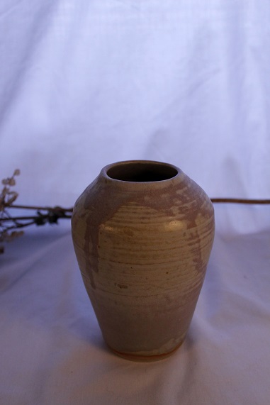 Smooth Matt Ash Bottle Stoneware Height: 5 1/4" Diameter: 2" 2014