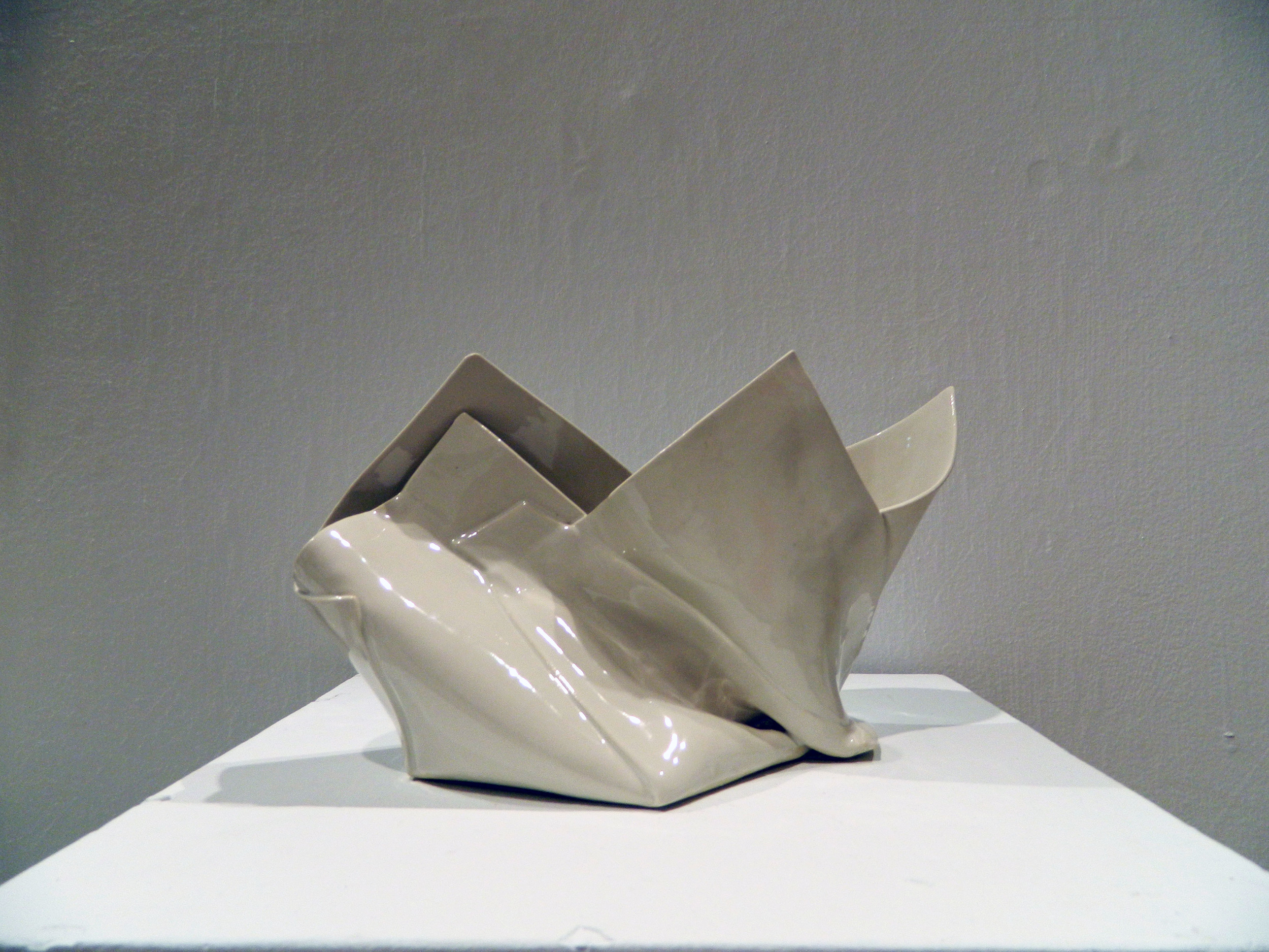 Twisted Seam 2015 Porcelain H. 9" L. 13" W. 8.5"