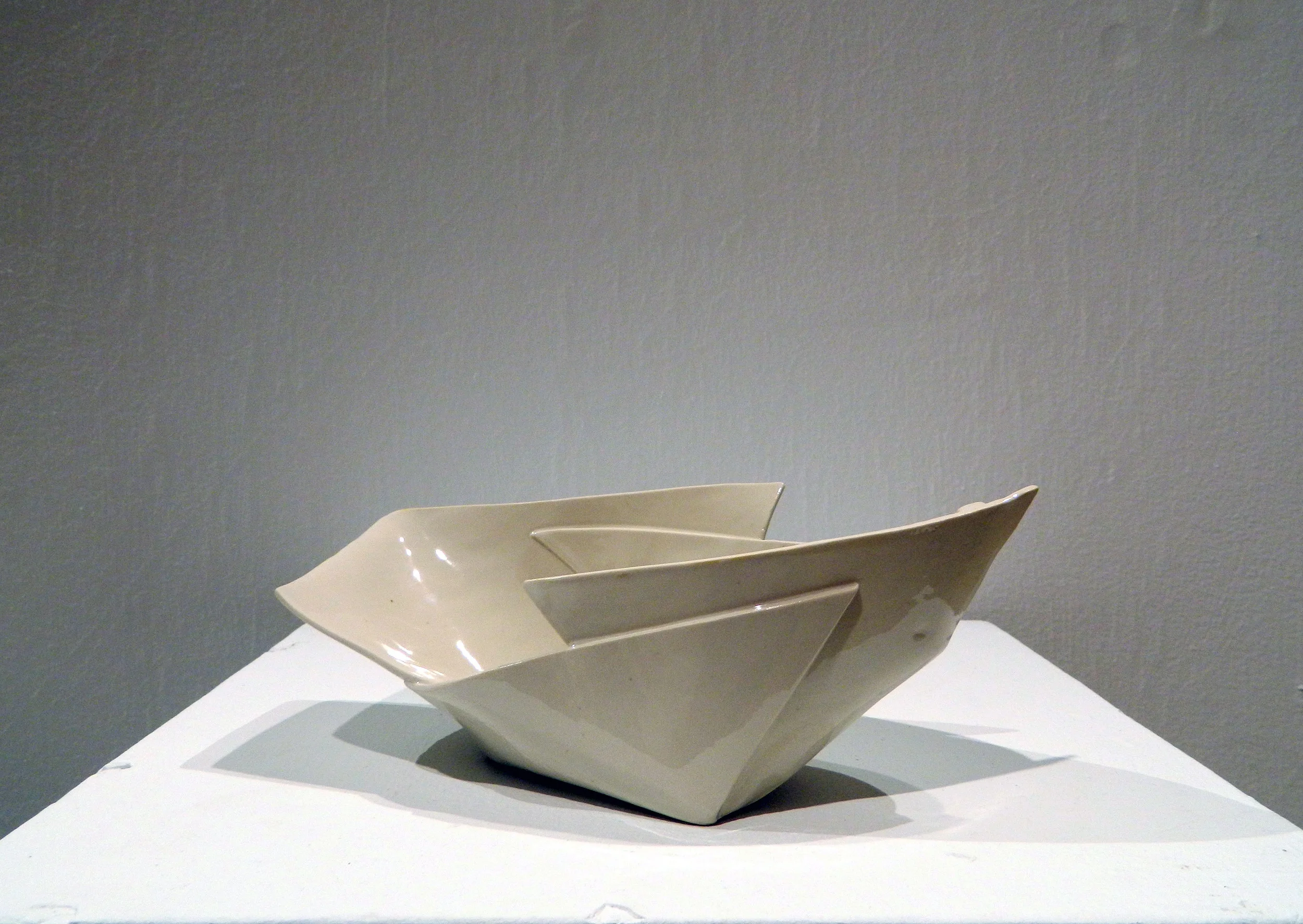 Four Cuts 2015 Porcelain H. 7.5" D. 8" W. 6"