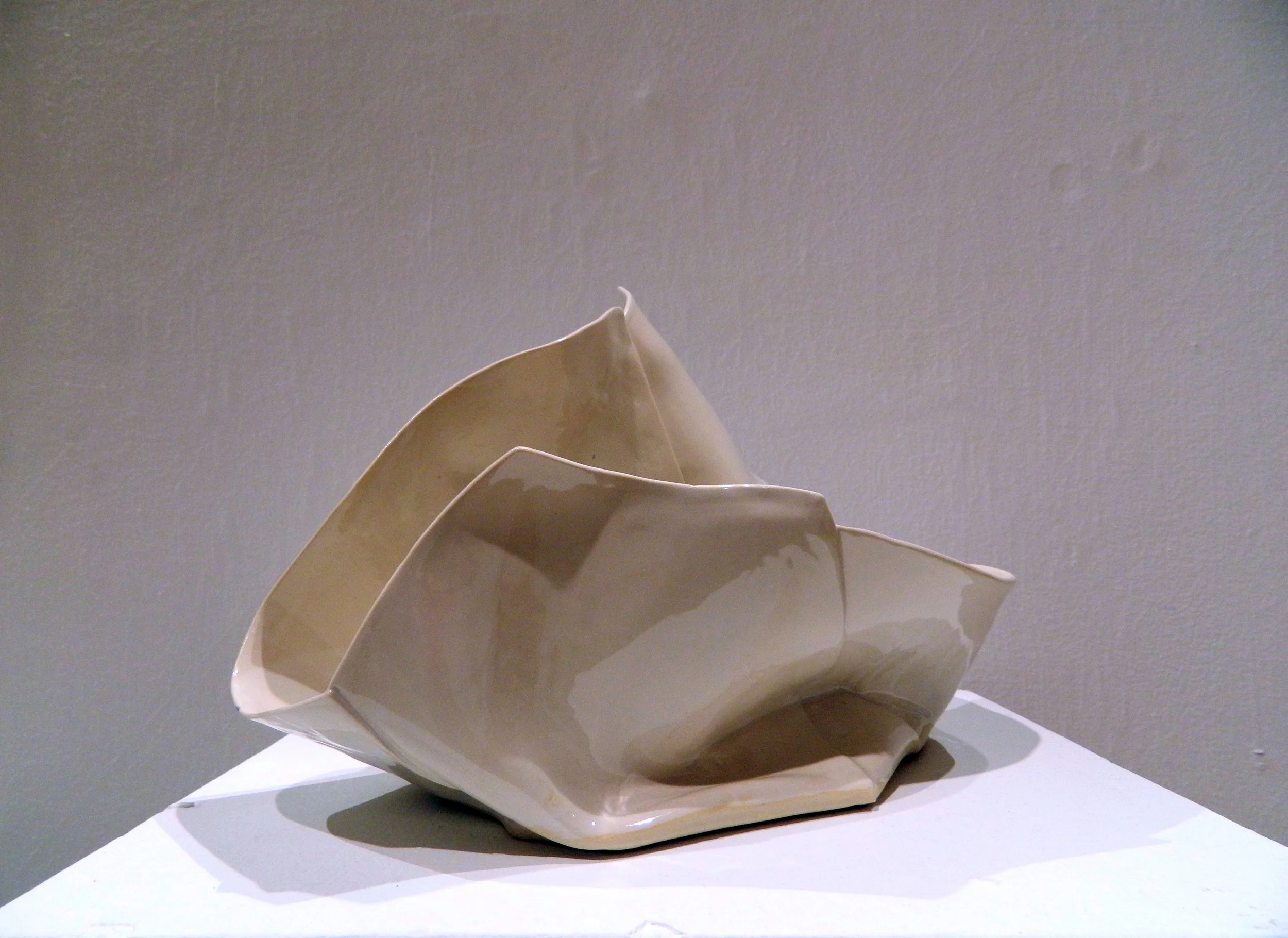 Draped 2015 Porcelain H. 7" L. 12" W. 5"
