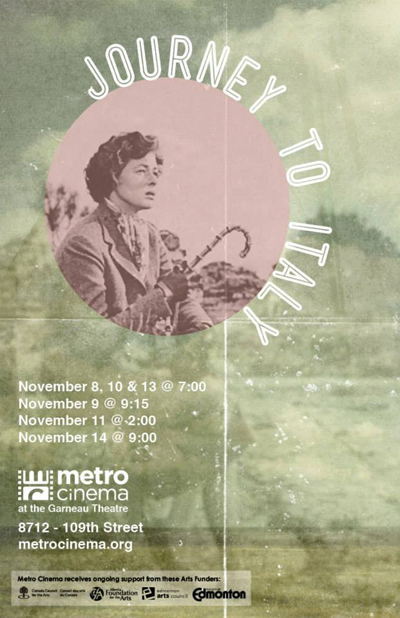 Journey to Italy poster