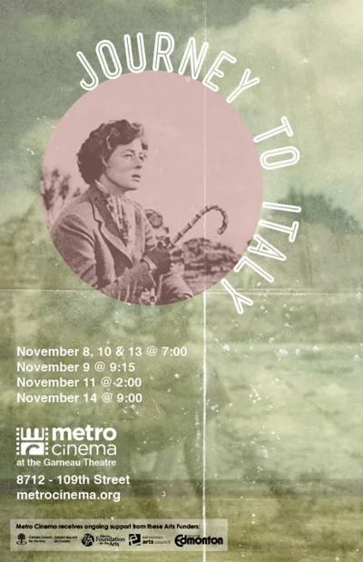 Journey to Italy poster