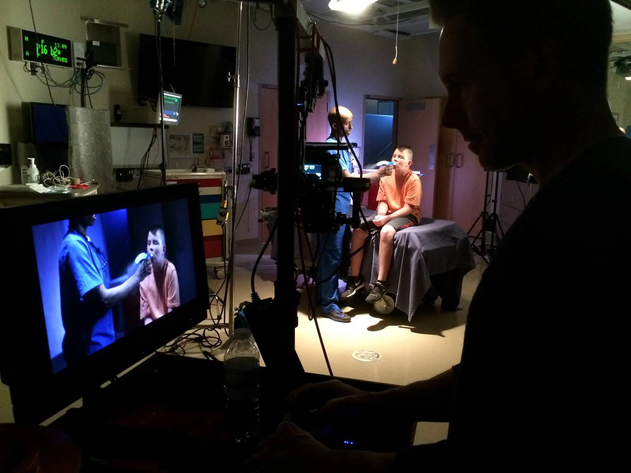 On a shoot for Mayo/University of MN - Rochester
