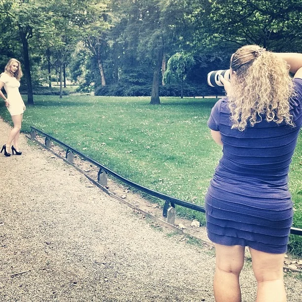 Behind the scene in a photoshoot with beautiful Lisa :-) #photoshoot #holland #netherlands #fashion#photography#europe  (at Dordrech, Holland)