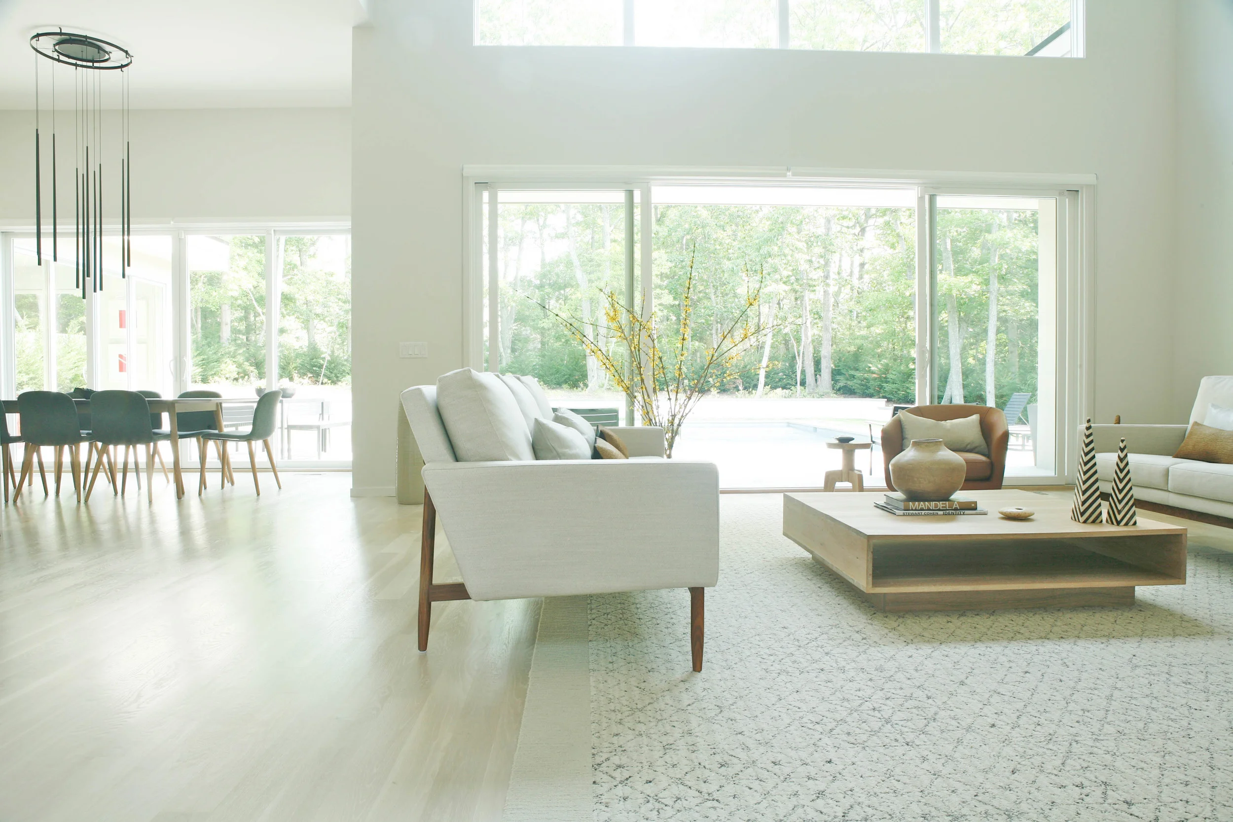 Our client's East Hampton home featured in NY Spaces Magazine Summer 2016 issue. Photography by Niya Bascom.