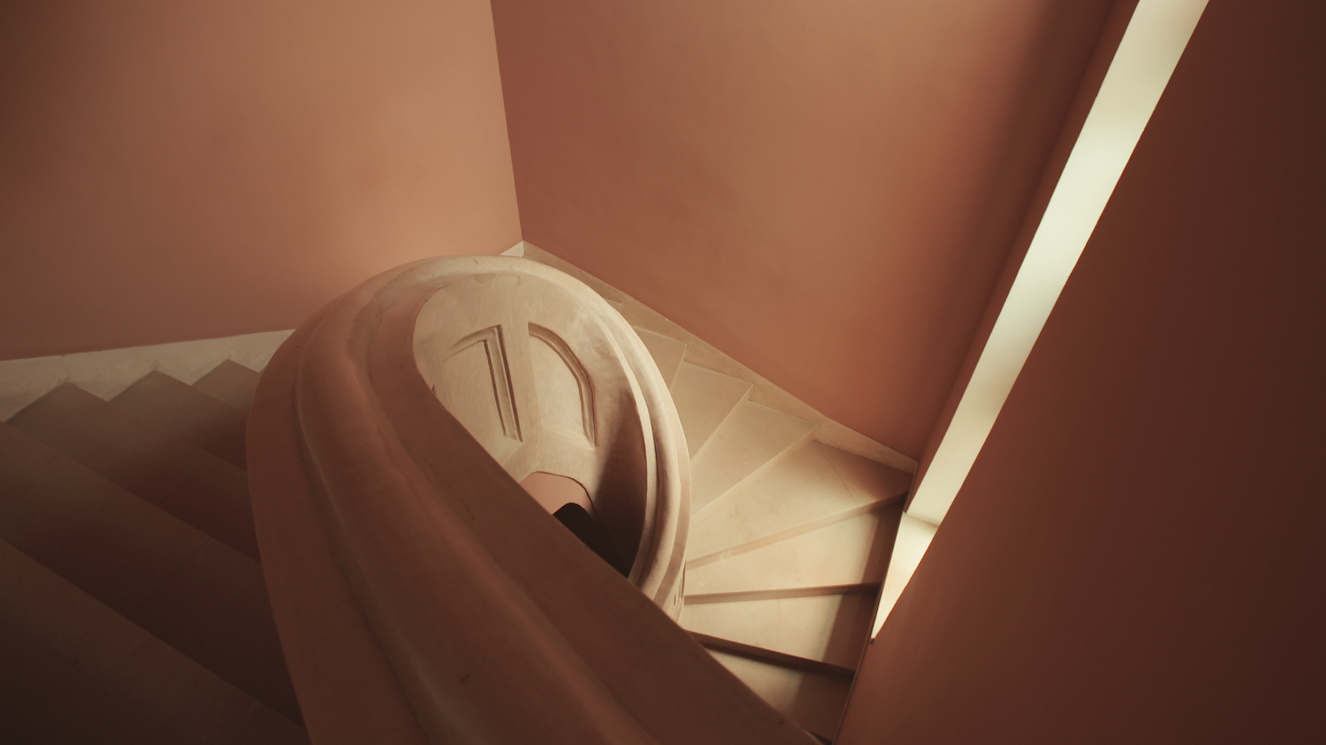 BW staircase Dar Saada.png