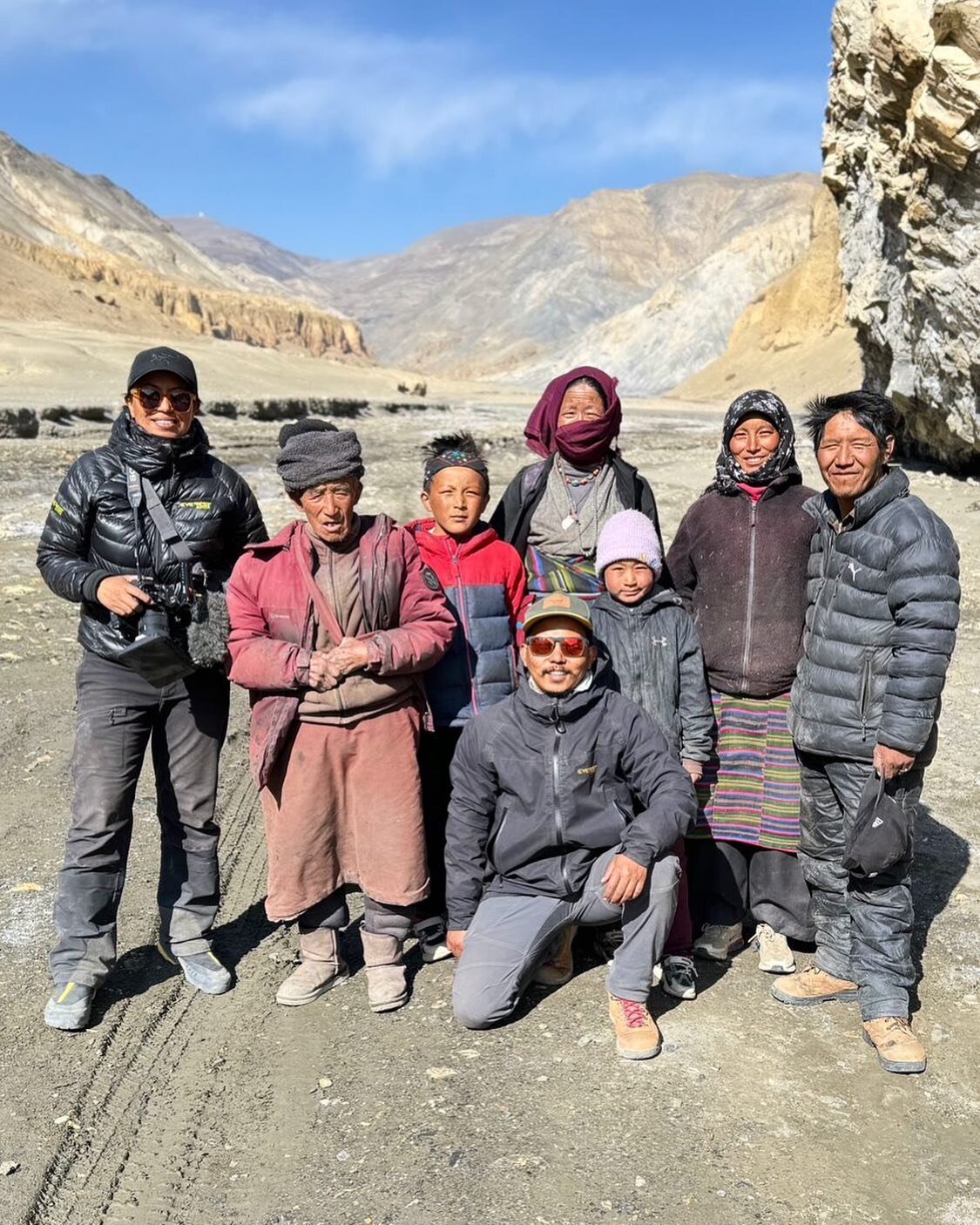 Shanta Nepali and team in upper mustang Nepal #sketchfilms #nepal🇳🇵 #docs