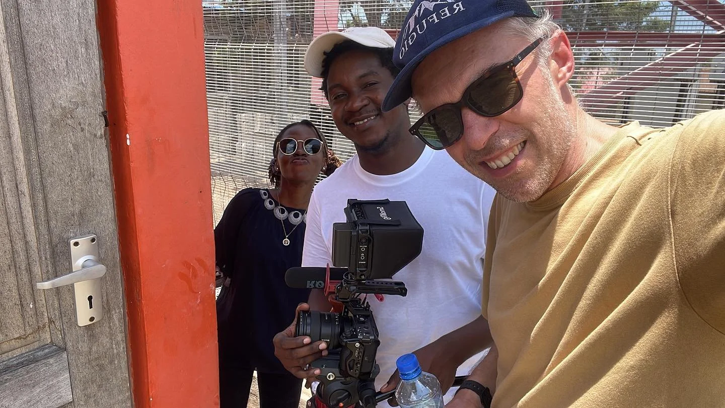 Day 1 of filming in Dar Es Salaam with Frank and Asimwe