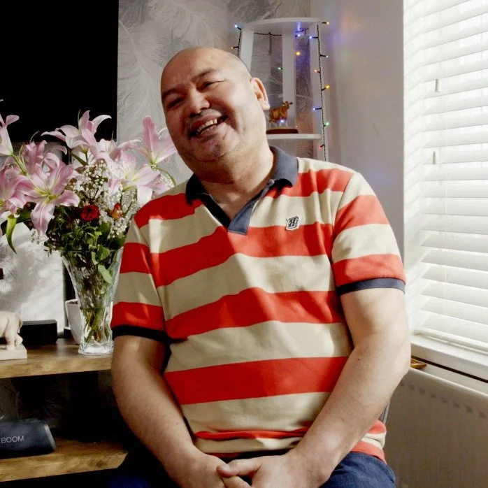Earlier this year, I sat down with Yerbakyt.

He's ethnically Kazakh, born in China, and now living in the North of England after being detained and imprisoned by the Chinese state in Xinjiang.

He has political asylum in the UK. But he can no longer
