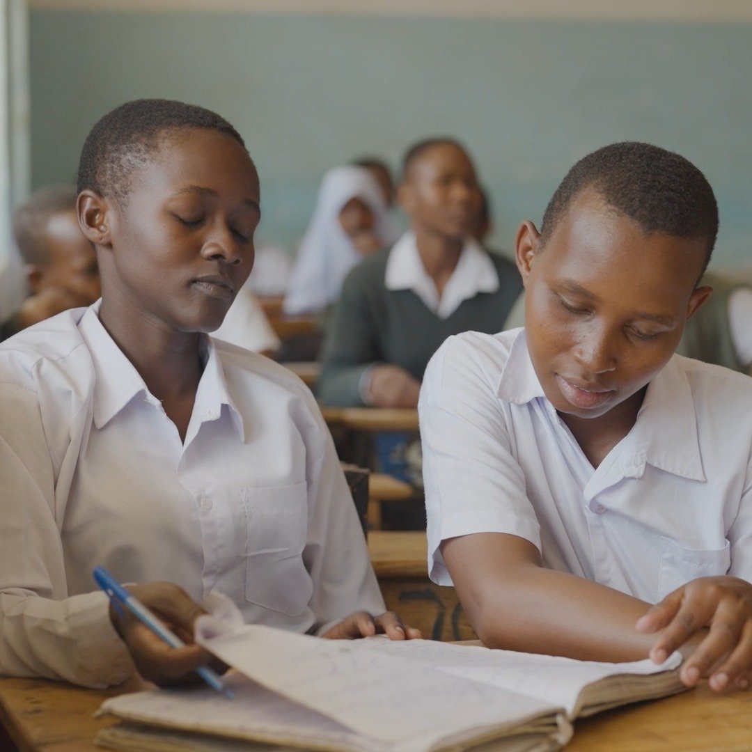 A still from the film SIGNAL OF HOPE for client Helios Towers. Shot at a secondary school just south of Arusha in Tanzania.