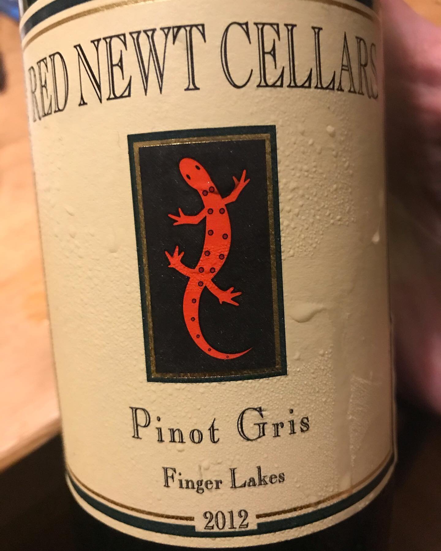 Opened a special bottle tonight to celebrate our five-year wedding anniversary. We got this during a trip to the Finger Lakes, and it did not disappoint. Lovely wine, lovely wife... I&rsquo;m a lucky guy.