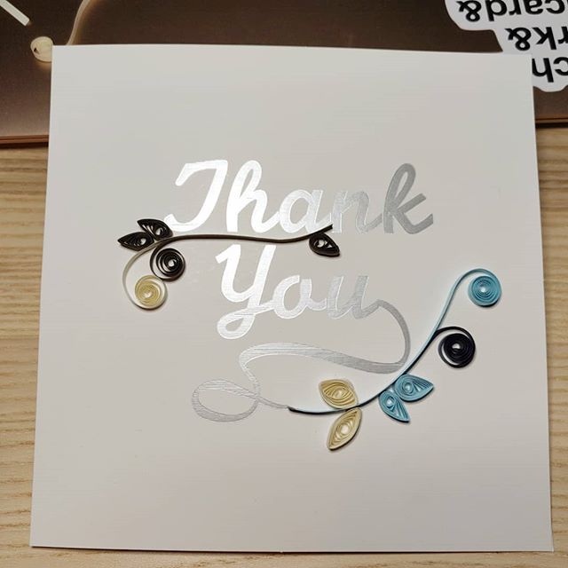 Last minute order of a thank you card for an amazing 90-year-old! Wish I had more time to work on it, but glad I could help my client show her gratitude 💕
#quilling #papercraft #ilovepaper #ireland #arteempapel #papel #art #crafts #irishcraft #silho