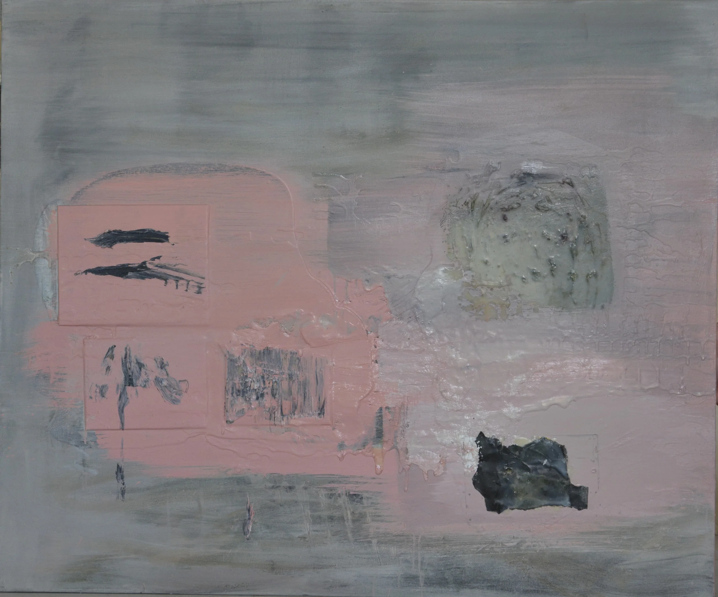  Mixed media on board   100 x 120 cm  