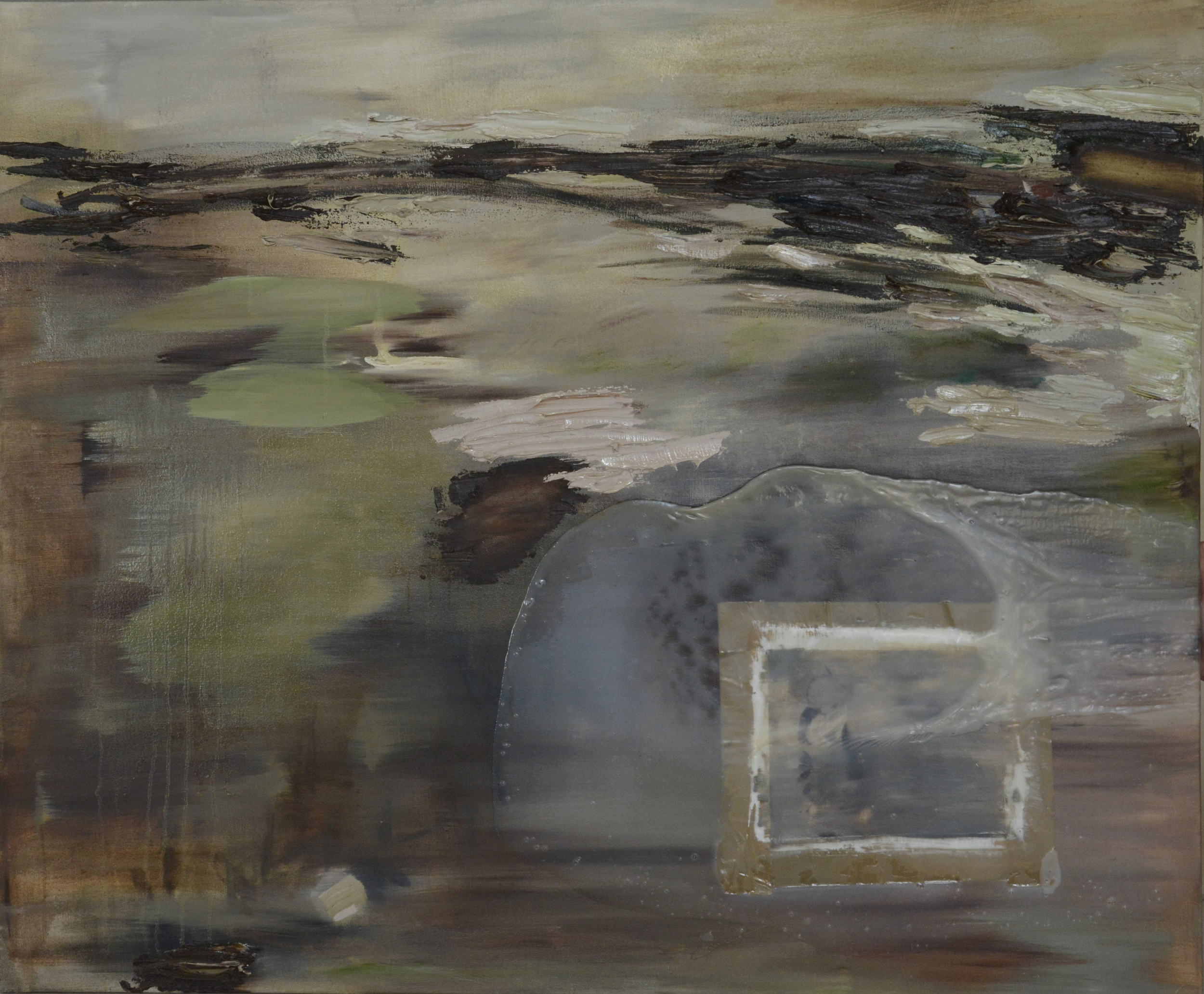  Mixed media on board   100 x 120 cm  